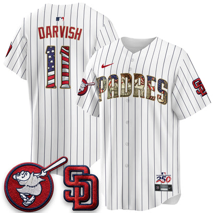 SD 2026 Independence Day USA Vapor Limited Jersey - Stitched