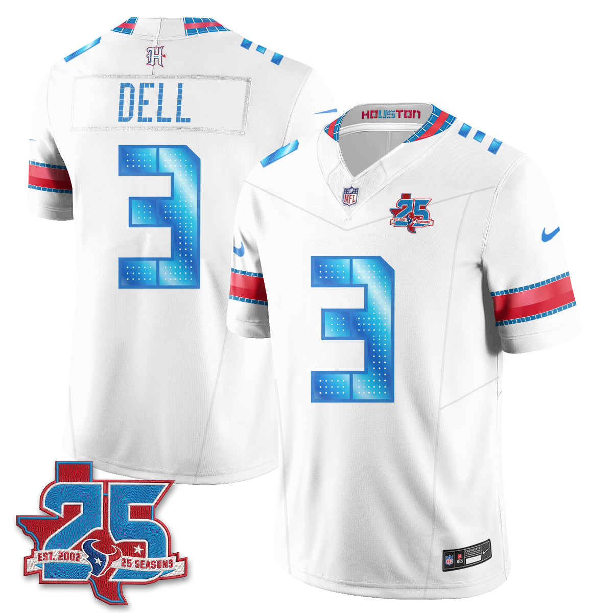 HOU 2026 Rivalries Vapor Jersey - Stitched