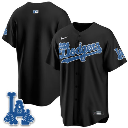 Los Angeles Dodgers x KAWS Edition Vapor Jersey V2- Stitched