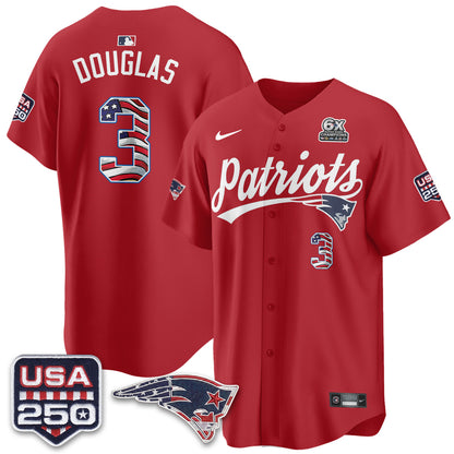 New England Patriots America Edition Vapor Jersey - Stitched