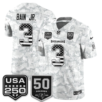 TB 2026 Salute to Service Edition Vapor Jersey - Stitched