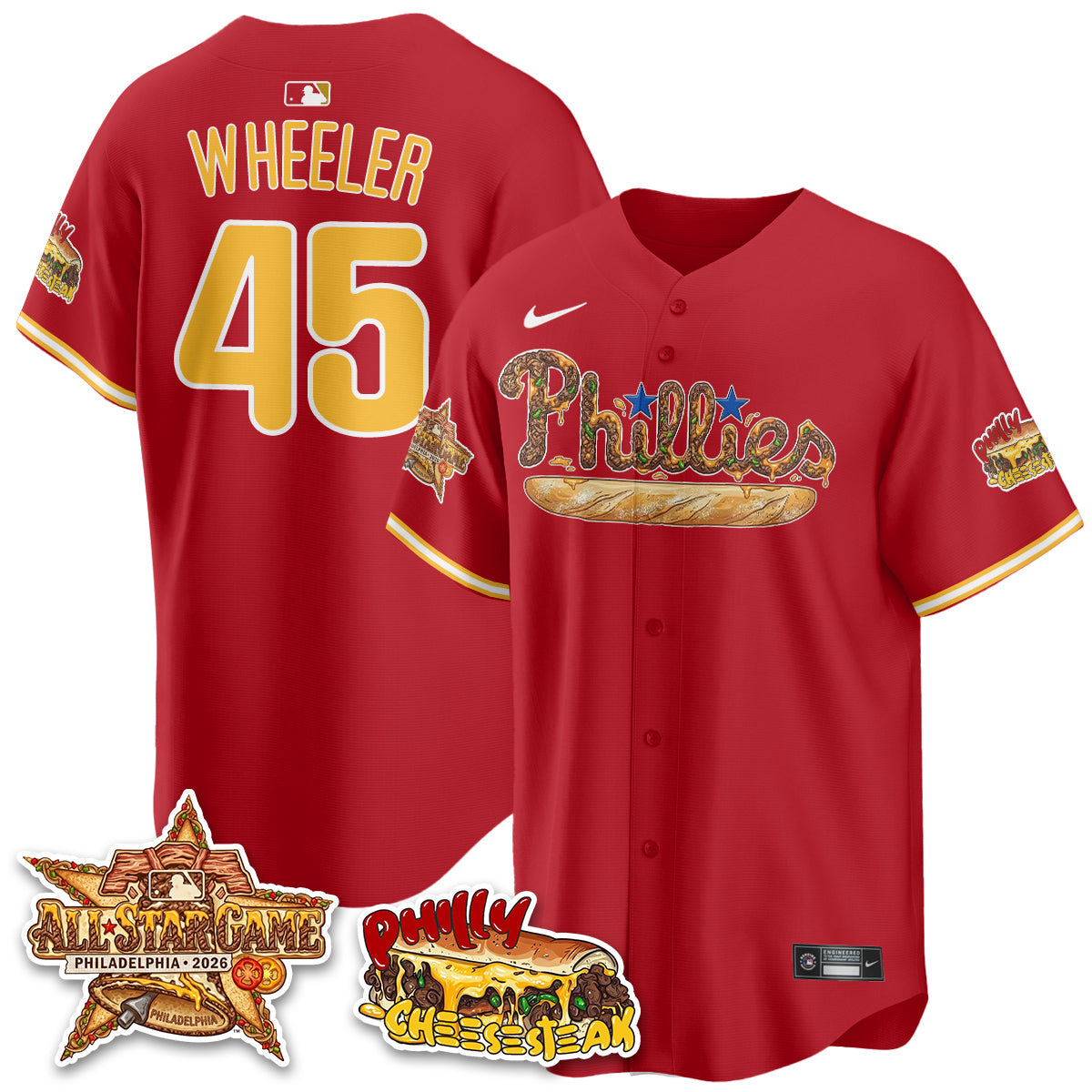 PHI Cheesesteak Edition Vapor Limited Jersey - Stitched