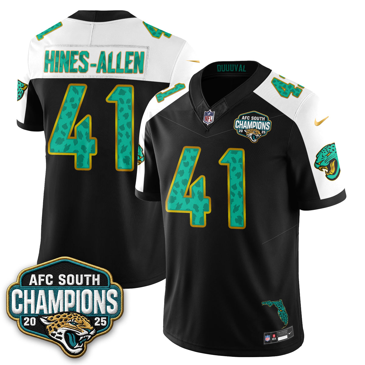 DET Fangear Edition Vapor Jersey - Stitched