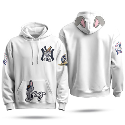 NYY Bunny Vapor Limited Hoodie - Printed