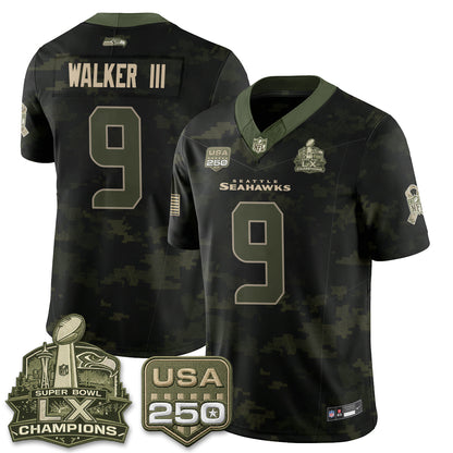 SEA 2026 Salute to Service Edition Vapor Jersey - Stitched
