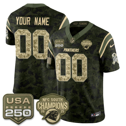 CAR 2026 Salute To Service Edition Vapor Custom Jersey - Stitched