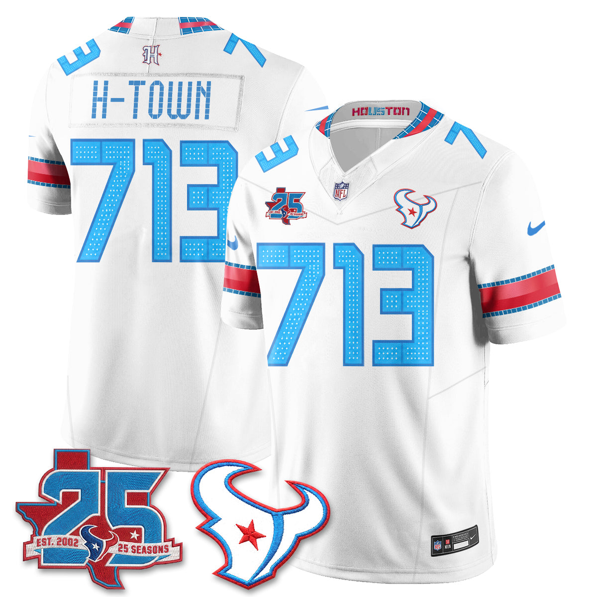 HOU 2026 Rivalries Vapor Jersey - Stitched