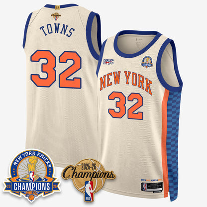 New York Knicks 2026 Basketball Champions Special Edition Vapor Jersey V2- Stitched