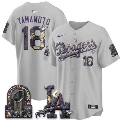 LAD Nightmare Edition Vapor Jersey - Stitched