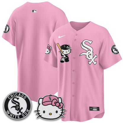 Chicago White Sox x Meow KT Vapor Jersey - Stitched
