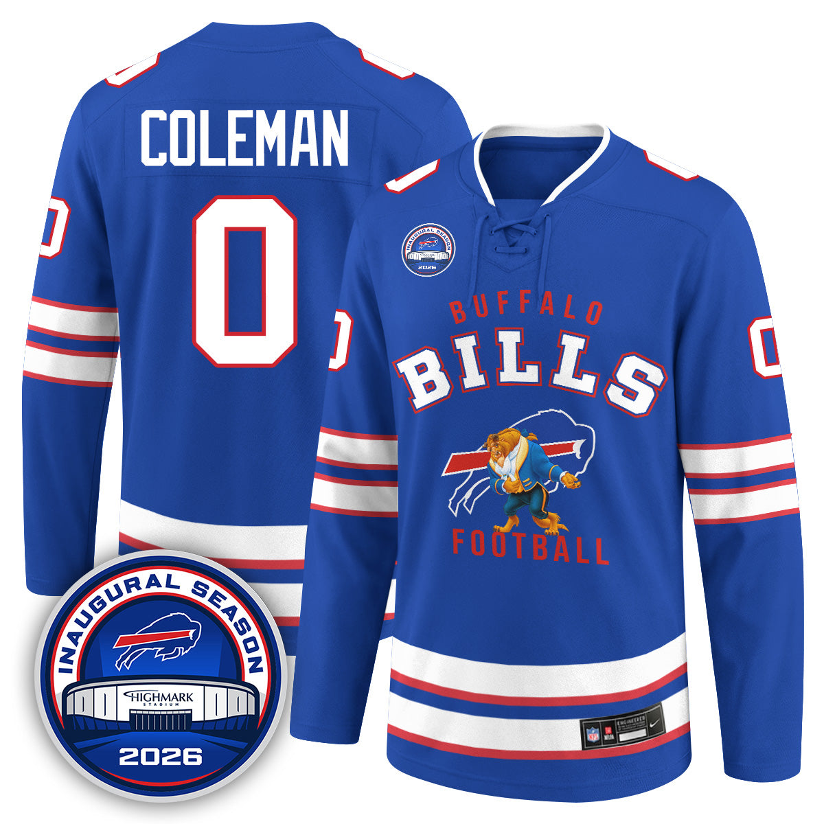 BUF x The Beast Edition Hockey Jersey - Printed