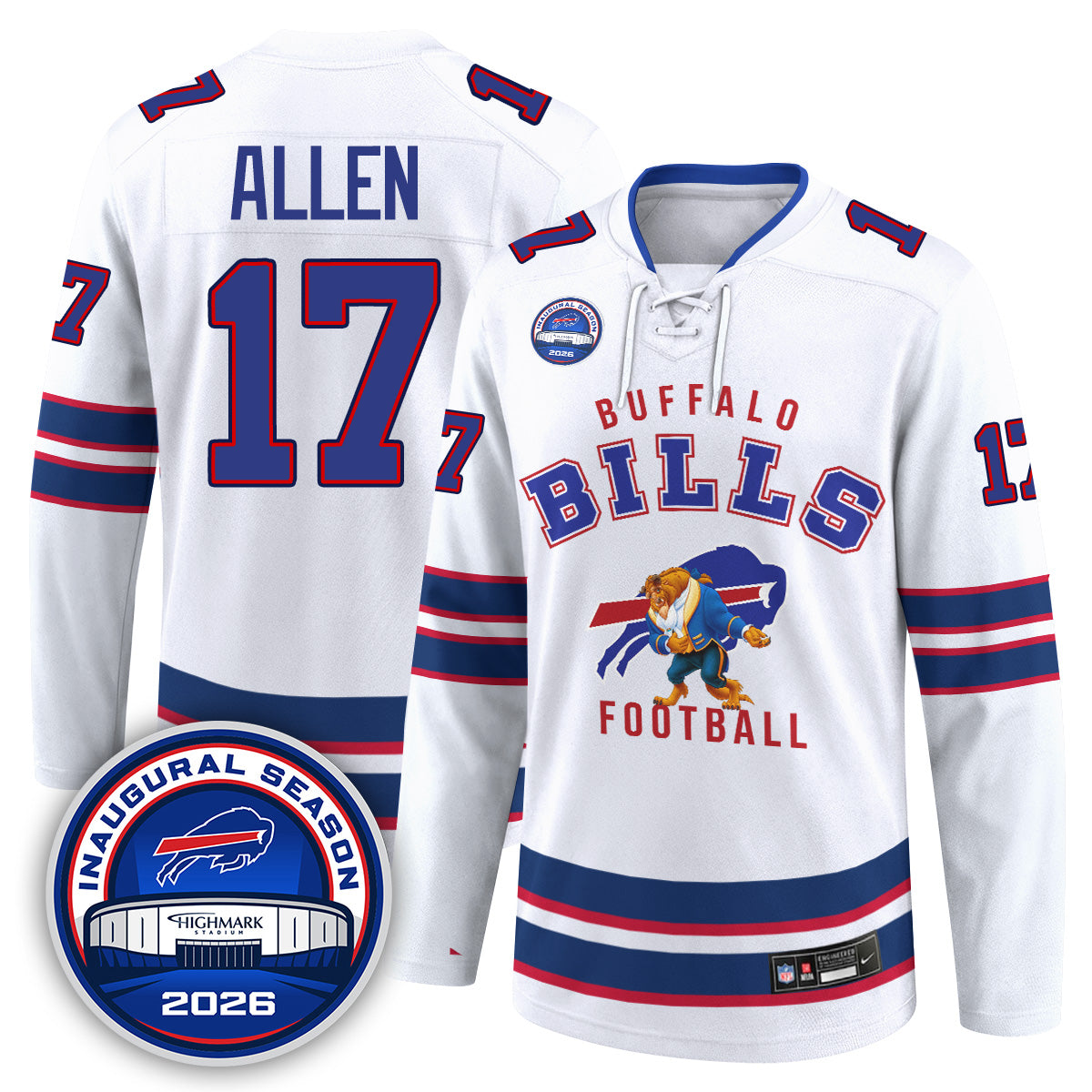 BUF x The Beast Edition Hockey Jersey - Printed