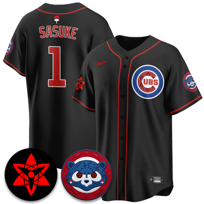 CHC Uchiha Sasuke Vapor Limited Jersey - Stitched