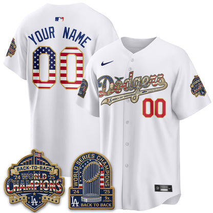 LAD America 250th Anniversary Limited Custom Jersey - Stitched