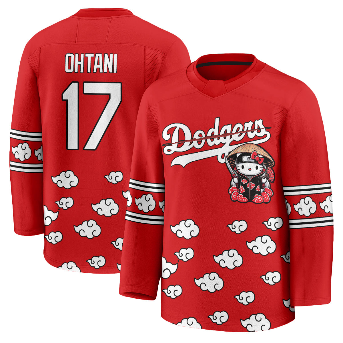 LAD Akatsuki Edition Vapor Hockey Jersey - Stitched