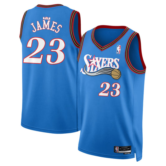 PHI LeBron James #23 Vapor Jersey - Stitched