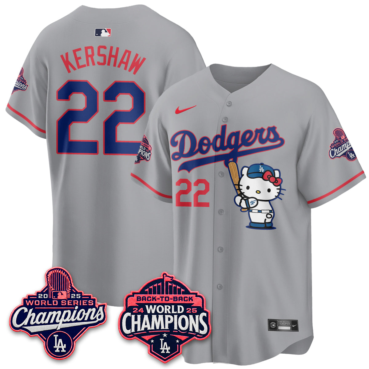 LAD x Hello Kitty Night 2026 Vapor Jersey - All Stitched
