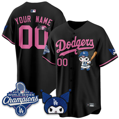 LAD Kuromi Edition Vapor Custom Jersey - Stitched-NQD
