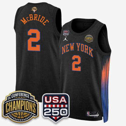 NYK 2026 NBA Eastern Conference Champions City Edition Jersey - Stitched
