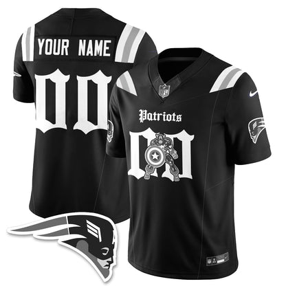 NE x Vibranium Shield Edition Vapor Custom Jersey - Stitched