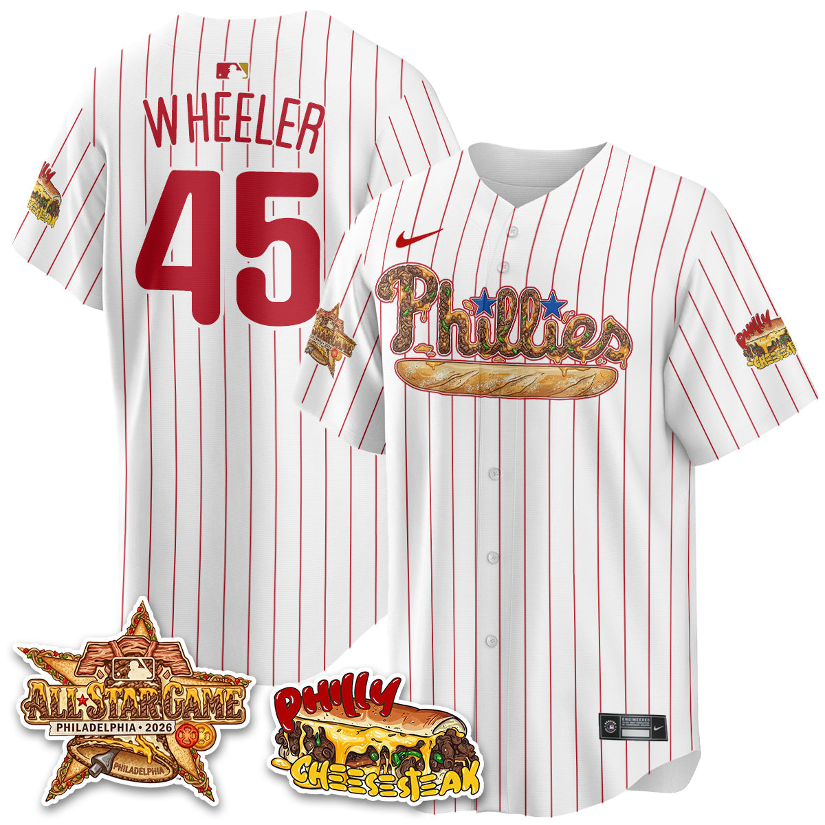 PHI Cheesesteak Edition Vapor Limited Jersey - Stitched