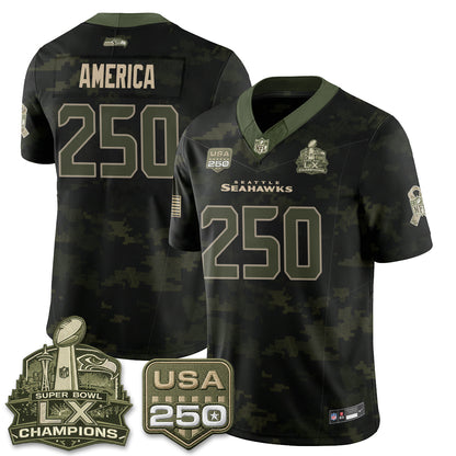 SEA 2026 Salute to Service Edition Vapor Jersey - Stitched