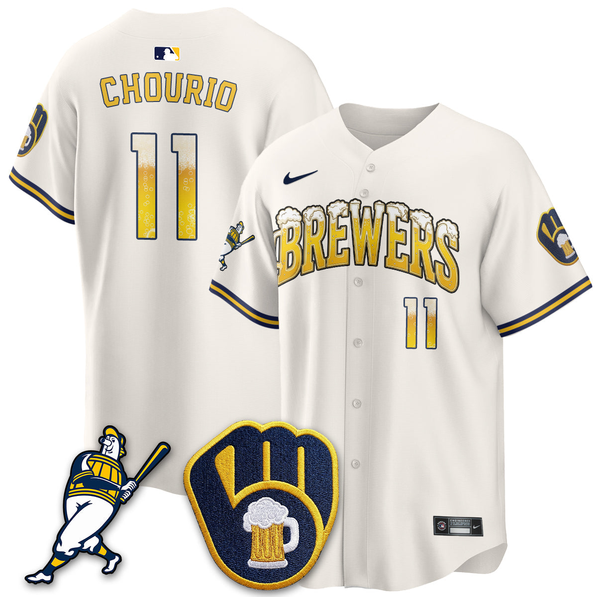MIL "Pitcher & Pint" Edition Vapor Limited Jersey - Stitched