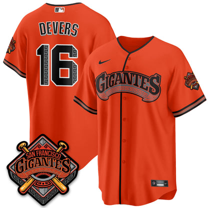 SF GIGANTES Vapor Limited Jersey - All Stitched