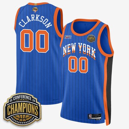 NYK 2026 NBA Finals City Edition Jersey V3- Stitched
