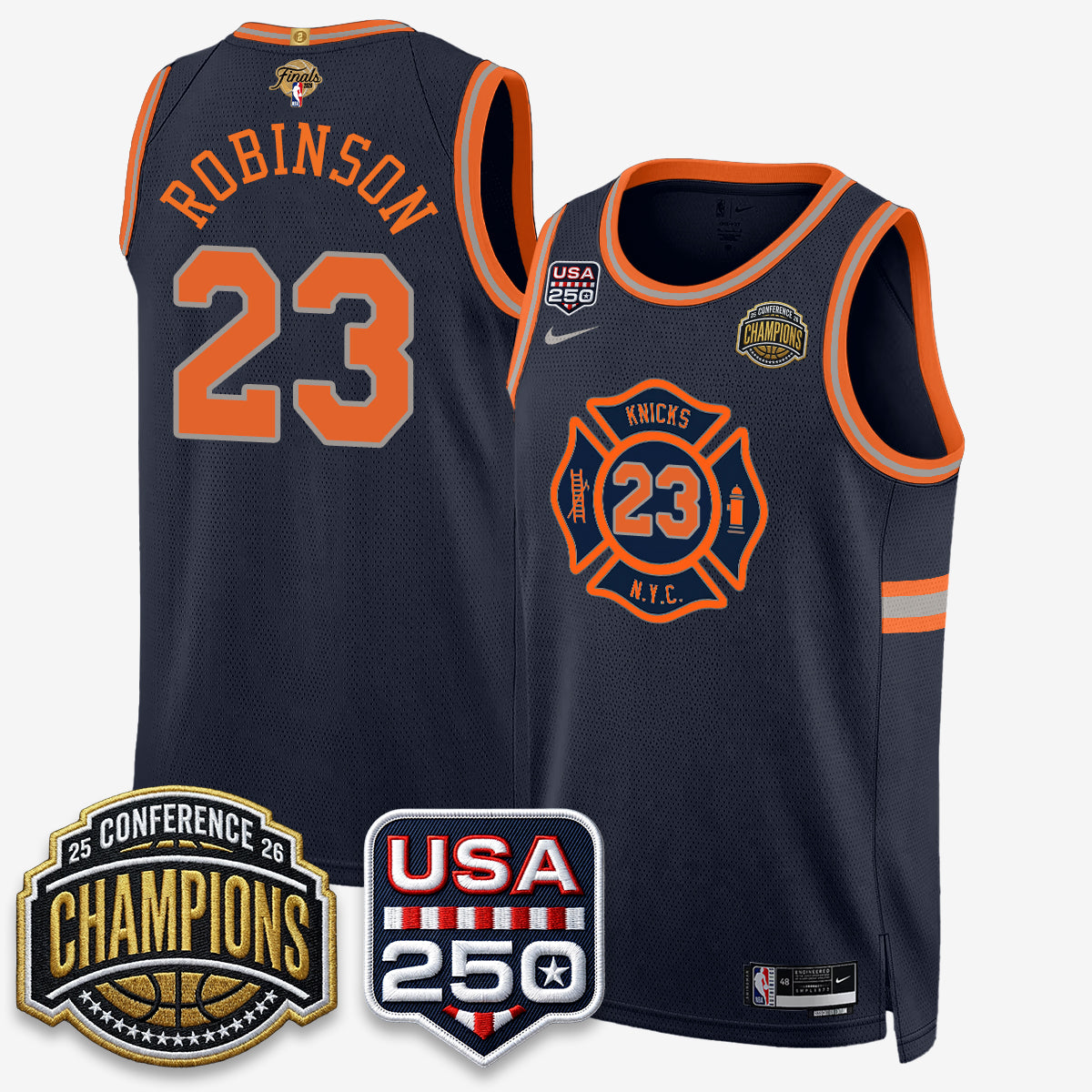 NYK 2026 NBA Eastern Conference Champions City Edition Jersey V2- Stitched