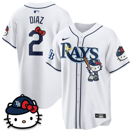 Tampa Bay Rays x Meow KT Edition Vapor Limited Jersey - Stitched