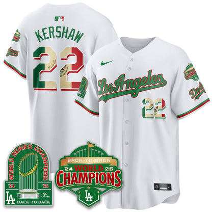 LAD Mexico Vapor Limited Jersey - 9x & B2B Champs - All Stitched