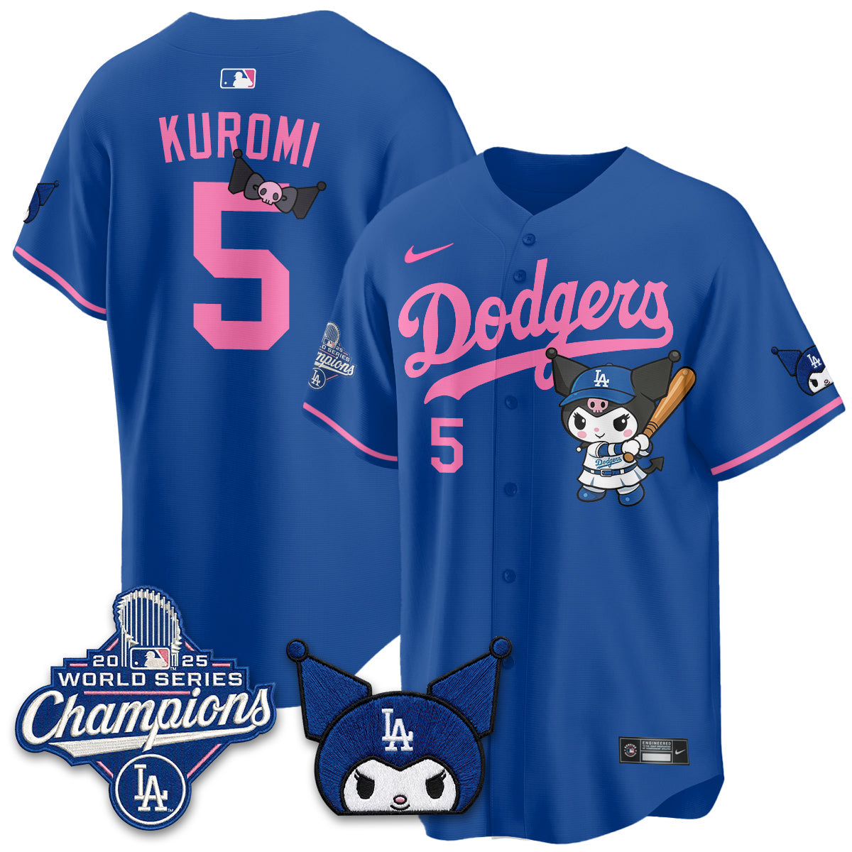 LAD Kuromi Edition Vapor Jersey - Stitched-NQD