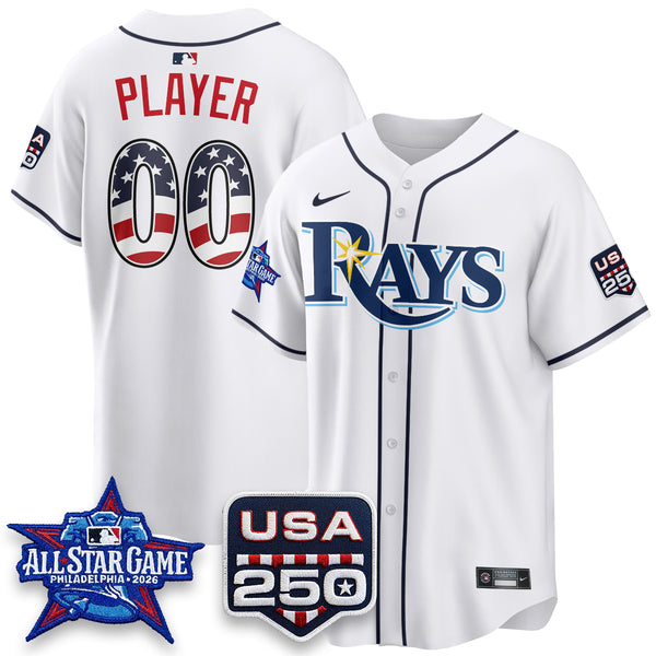 Tampa Bay Rays 2026 All Star Edition Vapor Custom Jersey - Stitched