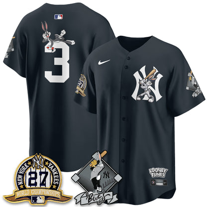 New York Yankees Bunny Vapor Limited Jersey V2- Stitched