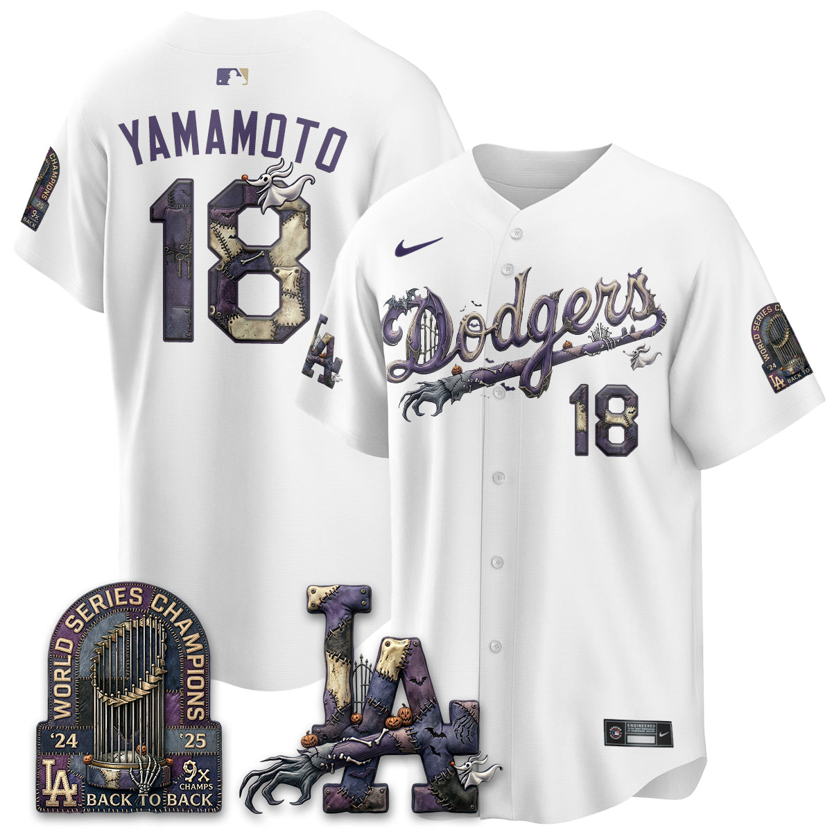LAD Nightmare Edition Vapor Jersey - Stitched