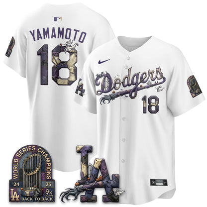 LAD Nightmare Edition Vapor Jersey - Stitched