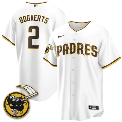San Diego Padres x Grim Reaper Vapor Jersey - Stitched