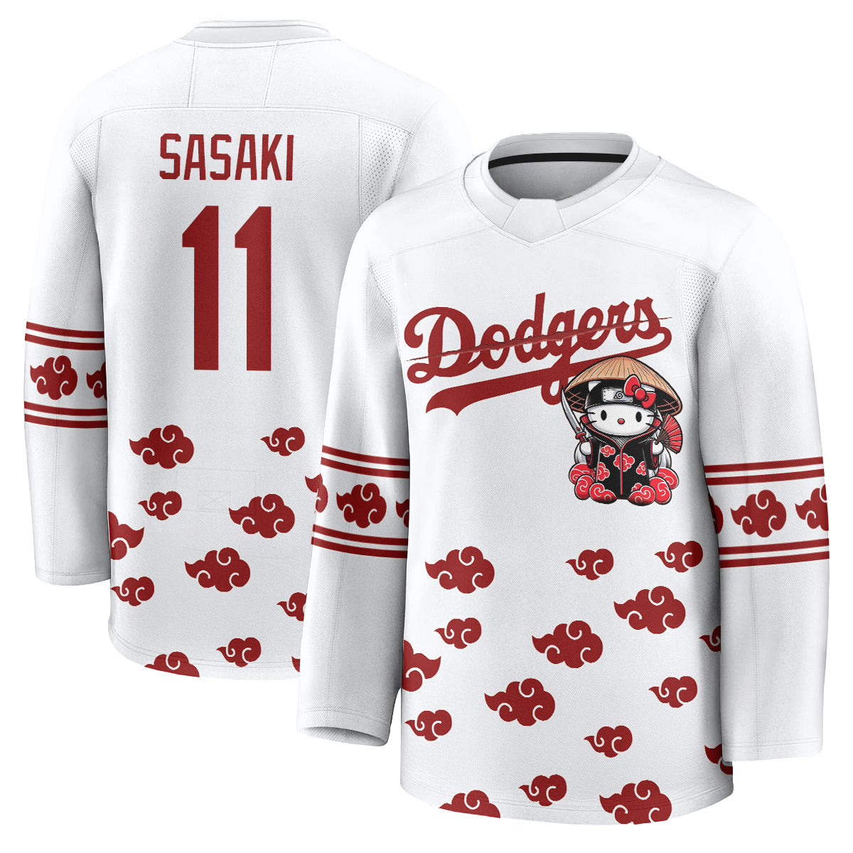 LAD Akatsuki Edition Vapor Hockey Jersey - Stitched