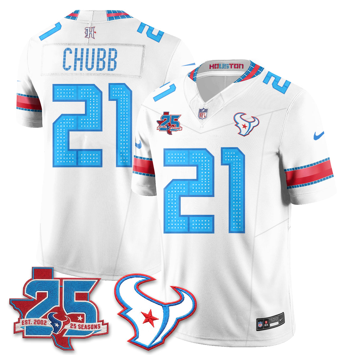 HOU 2026 Rivalries Vapor Jersey - Stitched