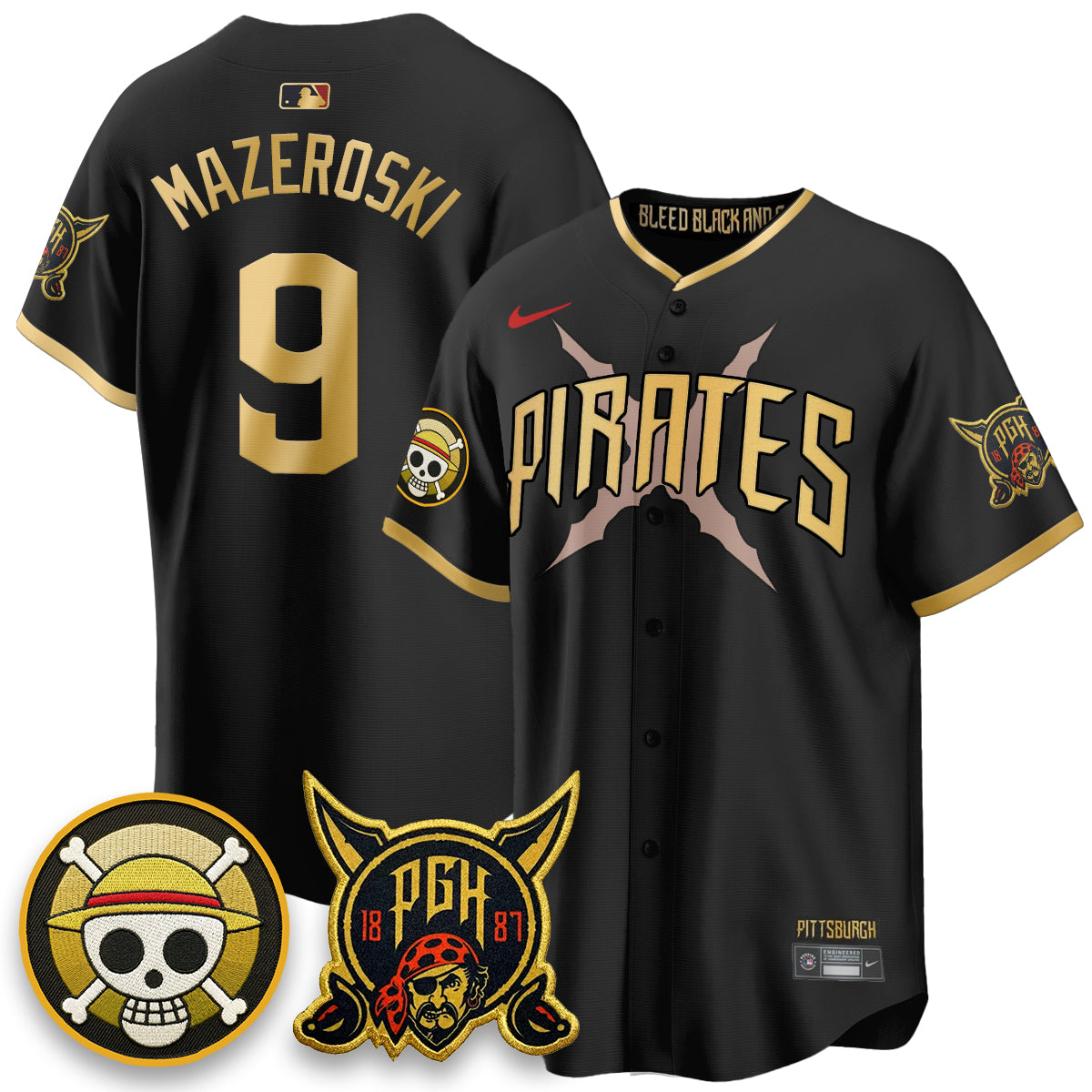 PIT 2026 City Connect x One Piece Vapor Limited Jersey - All Stitched