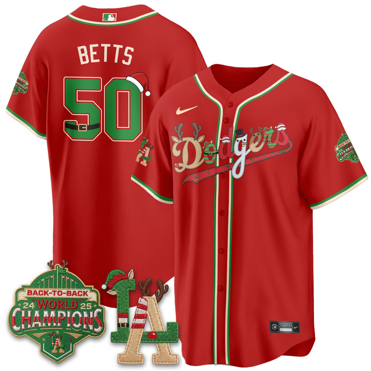 LAD 2026 Christmas Edition Vapor Jersey- Stitched