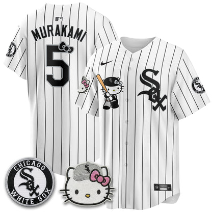 Chicago White Sox x Meow KT Vapor Jersey - Stitched