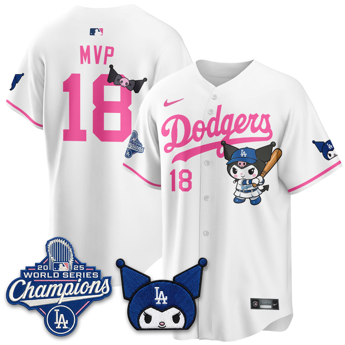 LAD Kuromi Edition Vapor Jersey - Stitched-NQD