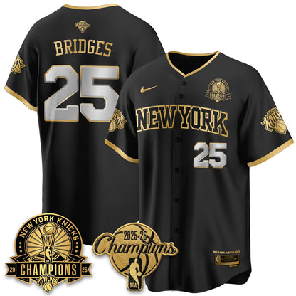 New York Knicks 2026 NBA Champions Special Edition Vapor Jersey V2- Stitched