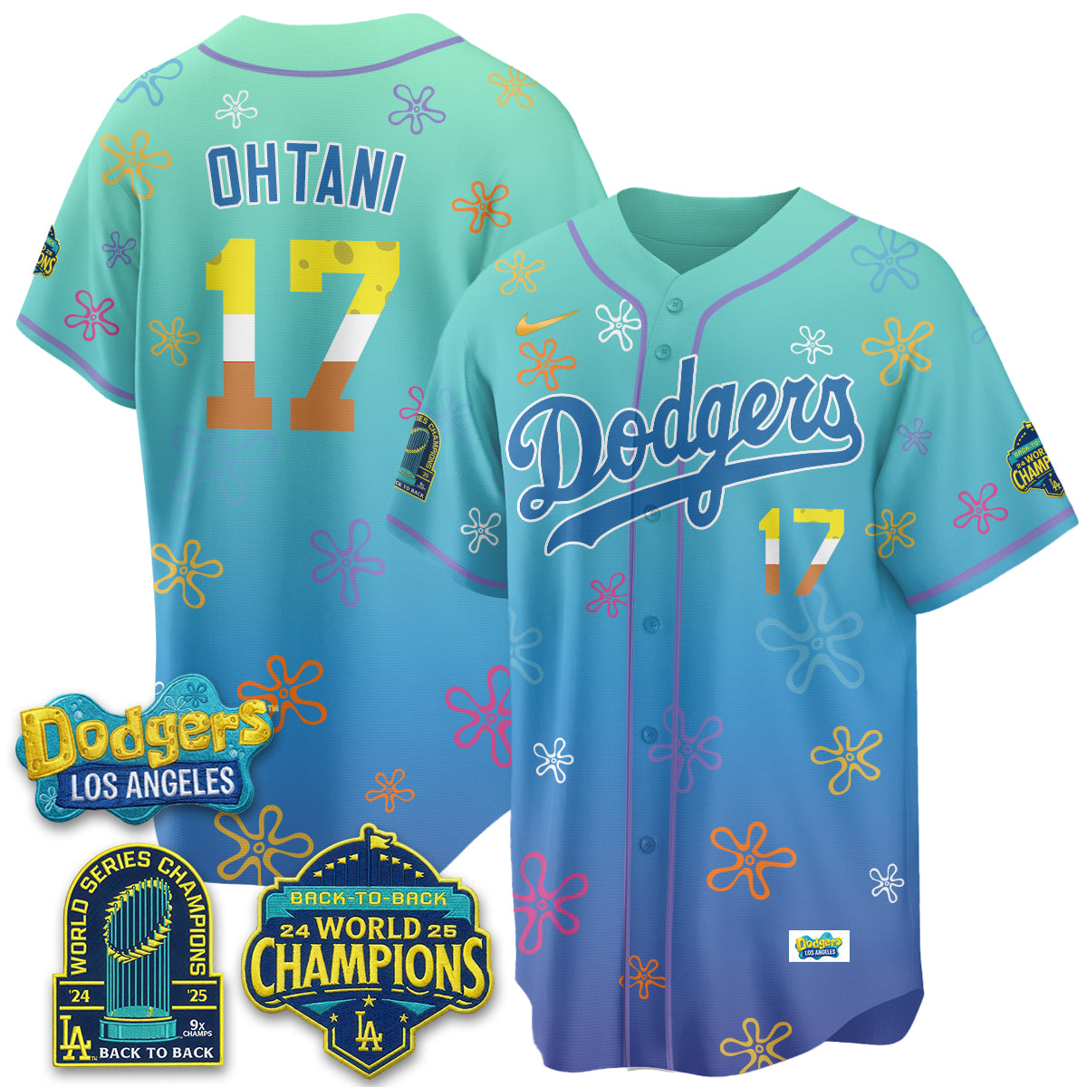 Los Angeles Dodgers x SBSP Vapor Jersey - Stitched