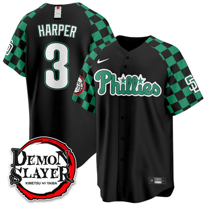 PHI Demon Slayer Vapor Limited Jersey - Stitched