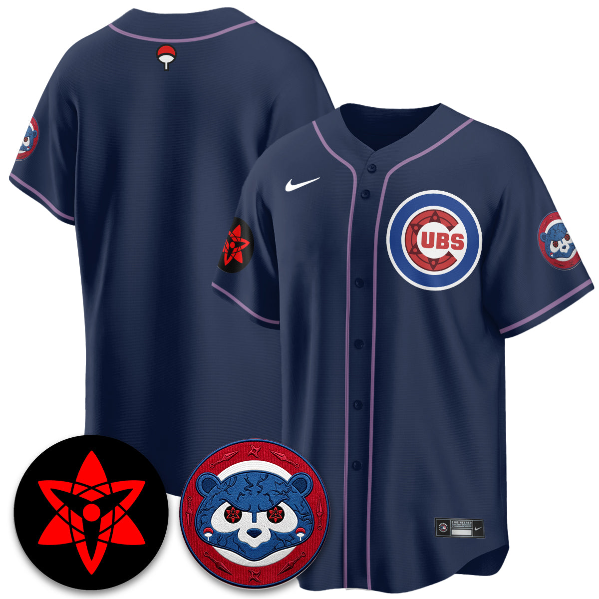 CHC Uchiha Sasuke Vapor Limited Jersey - Stitched