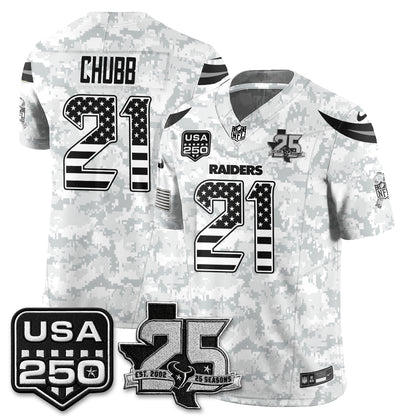 HOU 2026 Salute to Service Edition Vapor Jersey - Stitched