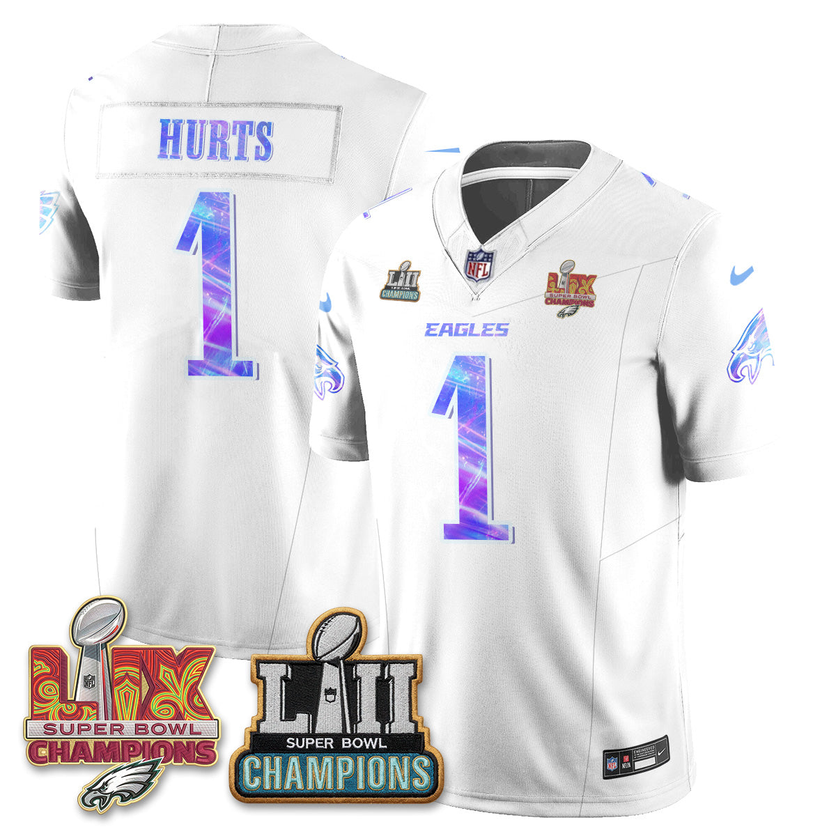 Philadelphia Eagles Fangear Edition Vapor Jersey - Stitched-NHM